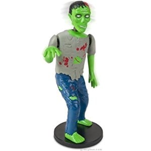 Dashboard Zombie Bobblehead Walking Dead Goth Horror Brain Eating Novelty Gift by Dysfunctional Doll