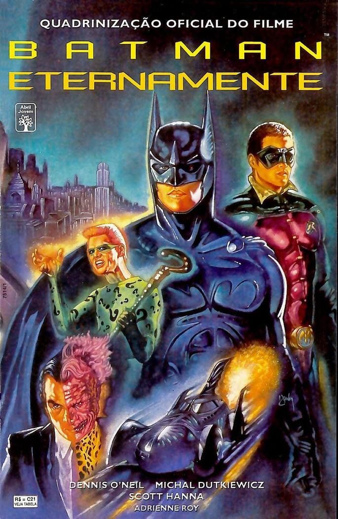 Batman Forever the Official Comic Adaptation of The Warner Bros. Motion Picture