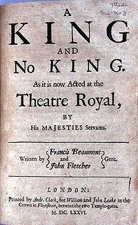 A King and No King: Beaumont and Fletcher (Revels Plays MUP)