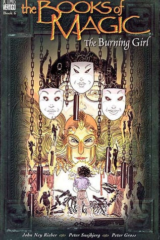 The Burning Girl  (The Books of Magic, Book 6)