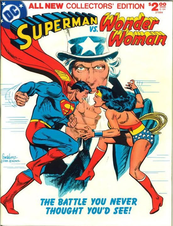 Limited Collectors' Edition #C-54: Superman Vs. Wonder Woman.