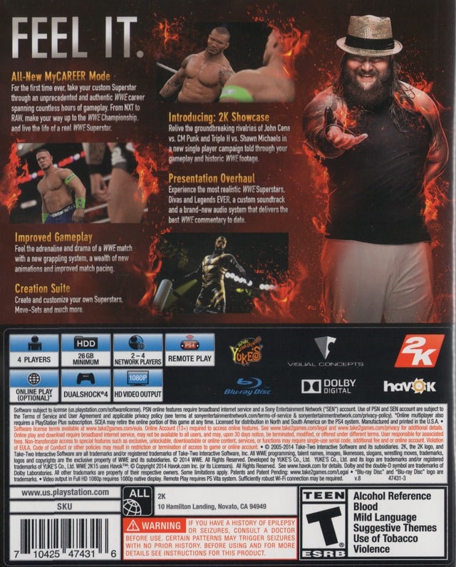 WWE 2K15