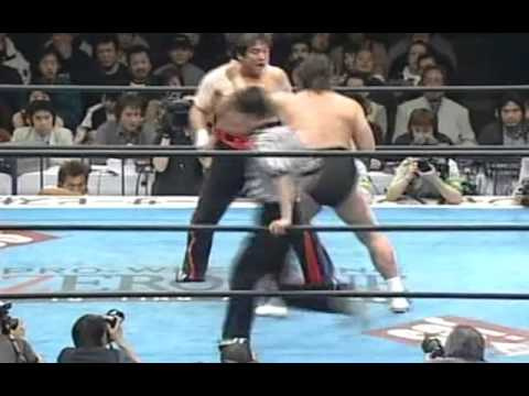 Shinya Hashimoto vs Riki Choshu (ZERO-ONE, 02/29/2004)