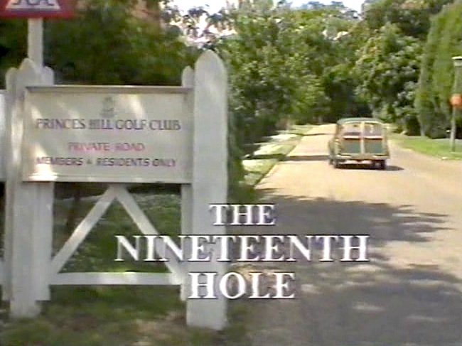 The Nineteenth Hole