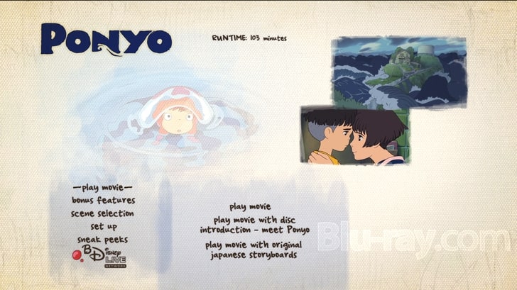 Ponyo [Blu-ray + DVD]