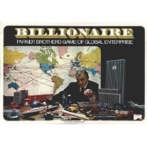 Billionaire: Parker Brothers Game of Global Enterprise
