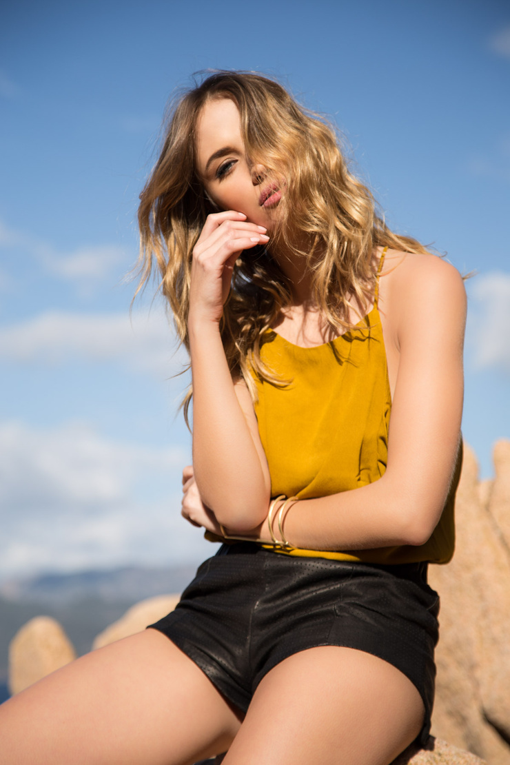Agathe Teyssier (model)