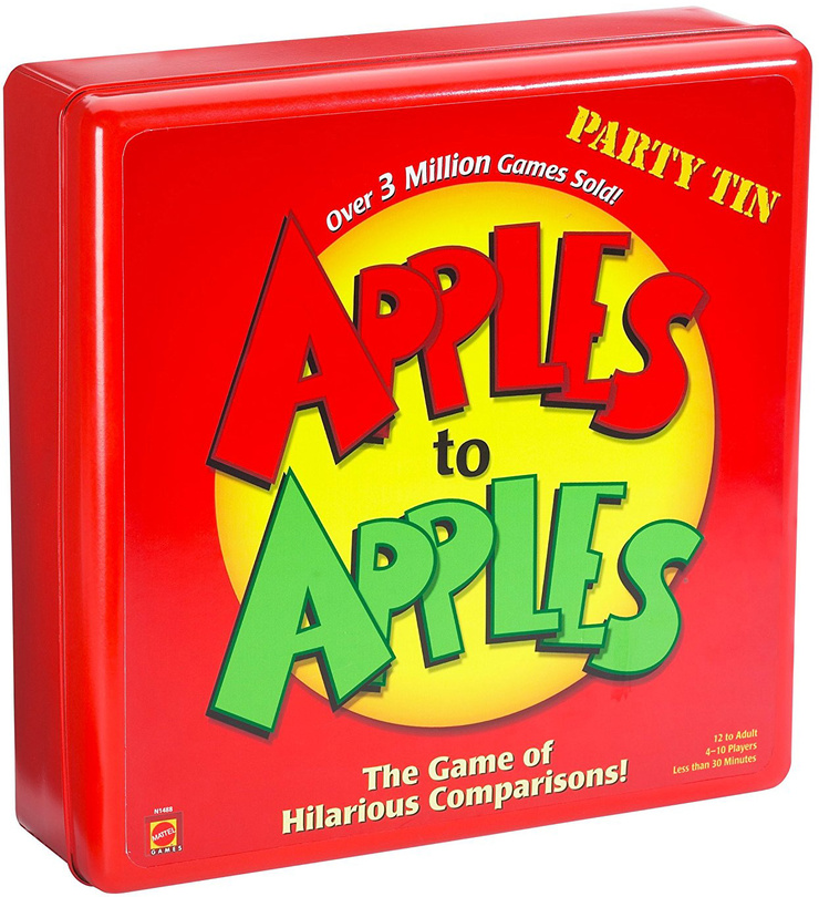 Apples to Apples Party Box Tin