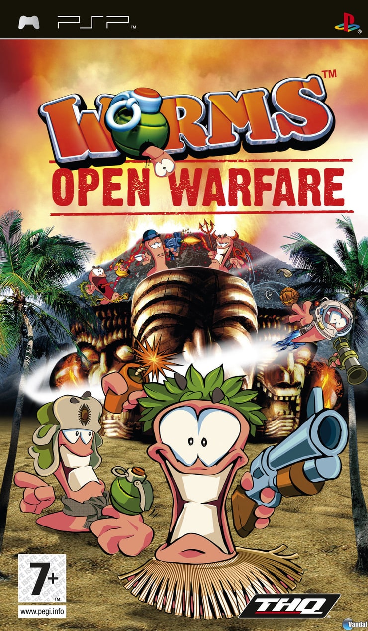 Worms: Open Warfare (PSP)