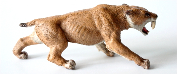 Papo Smilodon Saber-Tooth Cat