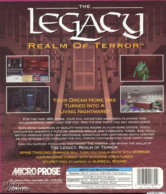 The Legacy Realm Of Terror