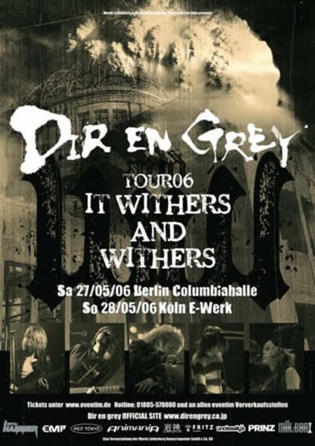 Picture of Dir en Grey: Tour 05 It Withers and Withers