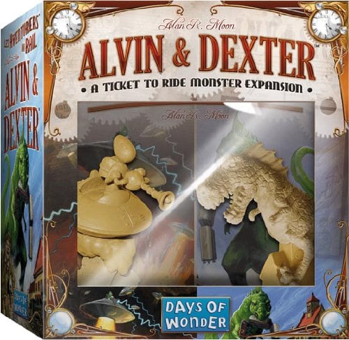 Ticket to Ride: Alvin & Dexter—A Ticket to Ride Monster Expansion