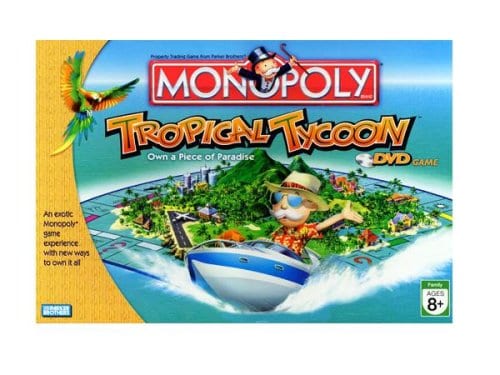 Monopoly: Tropical Tycoon DVD Game