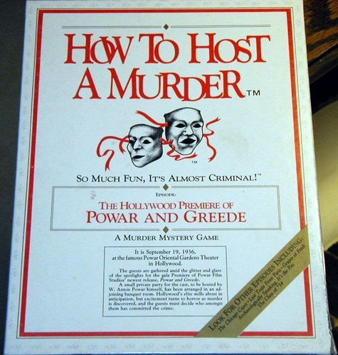 How to Host a Murder: The Hollywood Premier of Powar and Greede