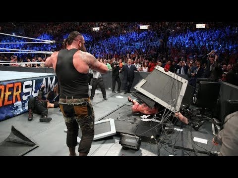 Brock Lesnar vs. Roman Reigns vs. Samoa Joe vs. Braun Strowman (Summerslam 2017)