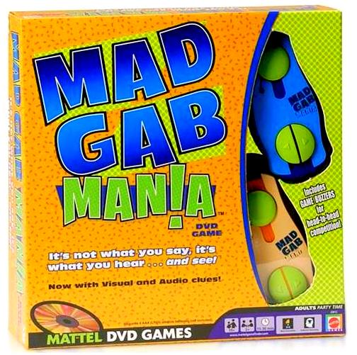 Mad Gab Mania DVD Game