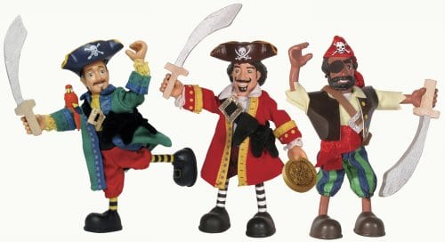 Pirate Legends: Captain Kidd's Revenge 3-Pack - Captain Kidd, Jean Lafitte, The Great Pirate Roberts