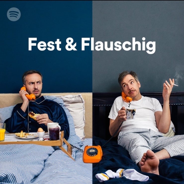 Fest & Flauschig. Der neue Spotify Podcast.