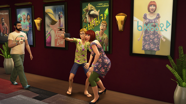 The Sims 4: Movie Hangout Stuff 