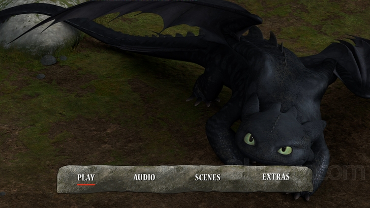 How to Train Your Dragon Blu Ray (Single Disc Blu-Ray 2010)