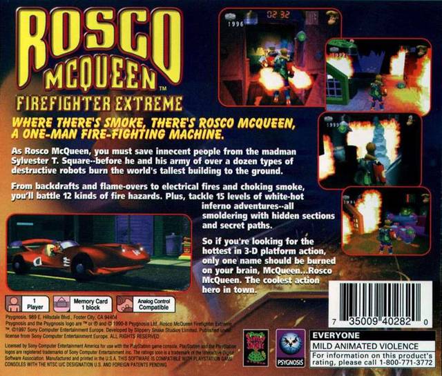 Rosco McQueen Firefighter Extreme