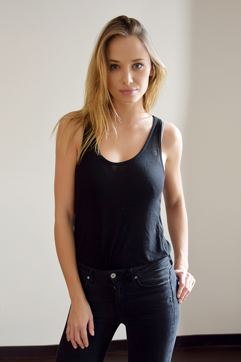 Agathe Teyssier (model)