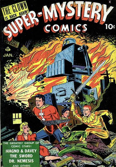 Super-Mystery Comics Super-Mystery Comics