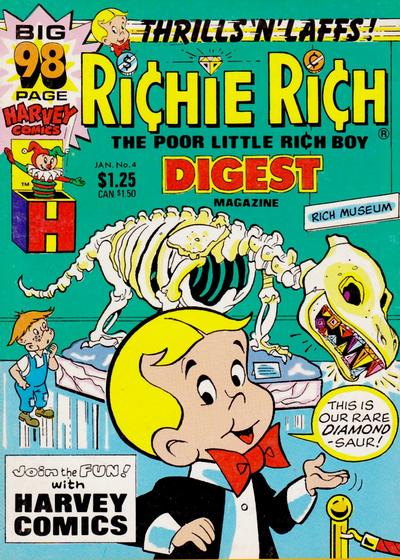 Richie Rich Digest Magazine Richie Rich Digest Magazine
