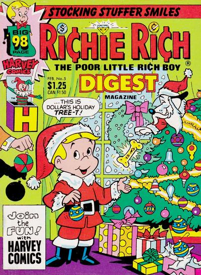 Richie Rich Digest Magazine Richie Rich Digest Magazine
