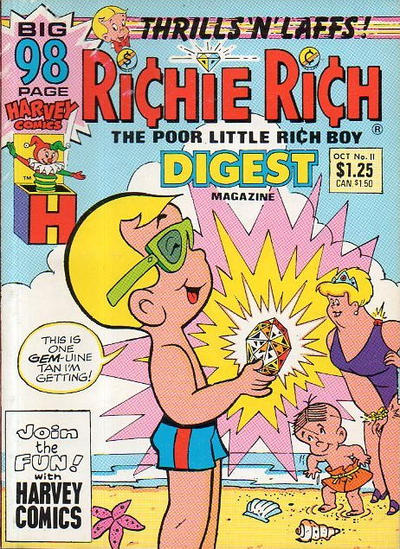 Richie Rich Digest Magazine