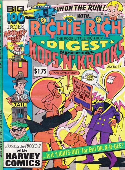 Richie Rich Digest Magazine Richie Rich Digest Magazine