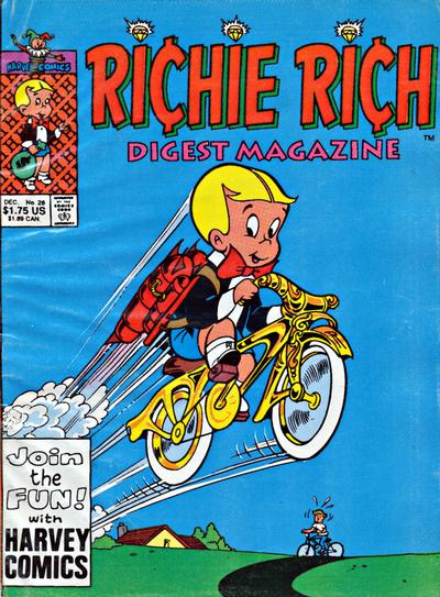 Richie Rich Digest Magazine Richie Rich Digest Magazine