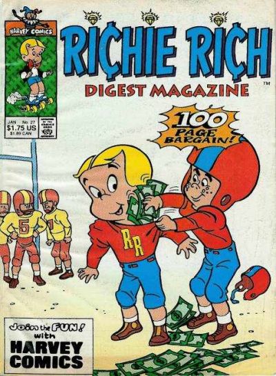 Richie Rich Digest Magazine Richie Rich Digest Magazine