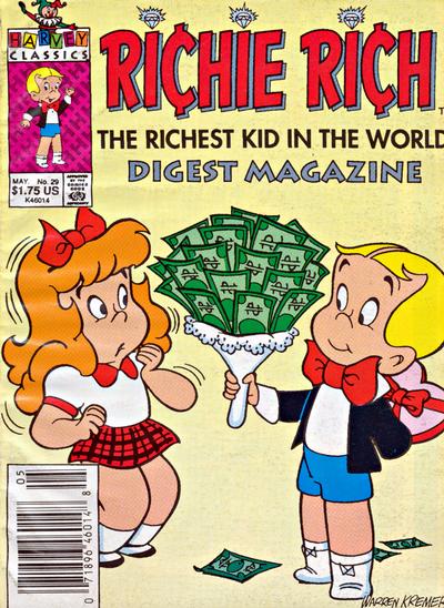 Richie Rich Digest Magazine Richie Rich Digest Magazine