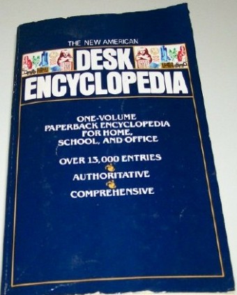 Desk Encyclopedia, The New American (Signet)