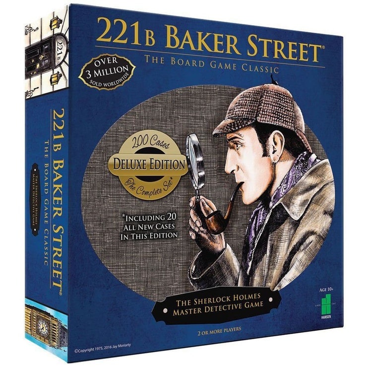 221B Baker Street: The Master Detective Game [Hansen Deluxe - 2016]