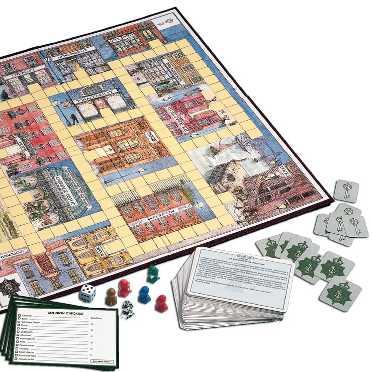 221B Baker Street: The Sherlock Holmes Master Detective Game [Gibsons Games - 2016]