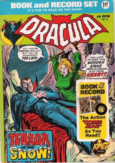 Dracula: Terror in the Snow! [Book and Record Set]