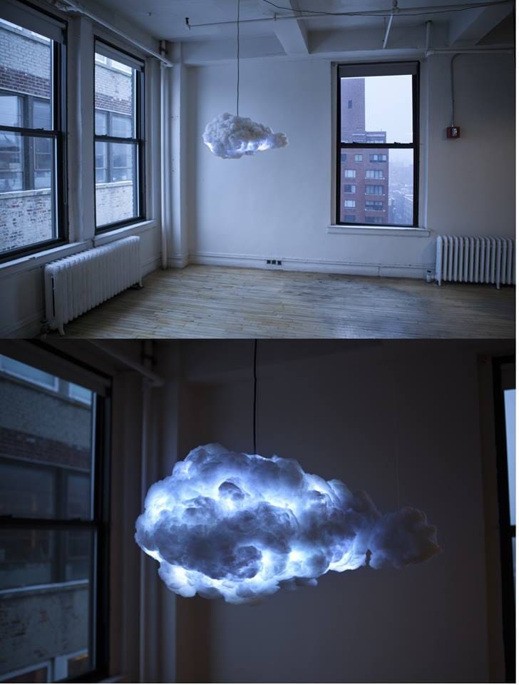 interactive cloud lamp