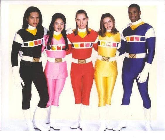 Picture of Power Rangers in Space