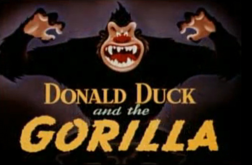 Donald Duck and the Gorilla