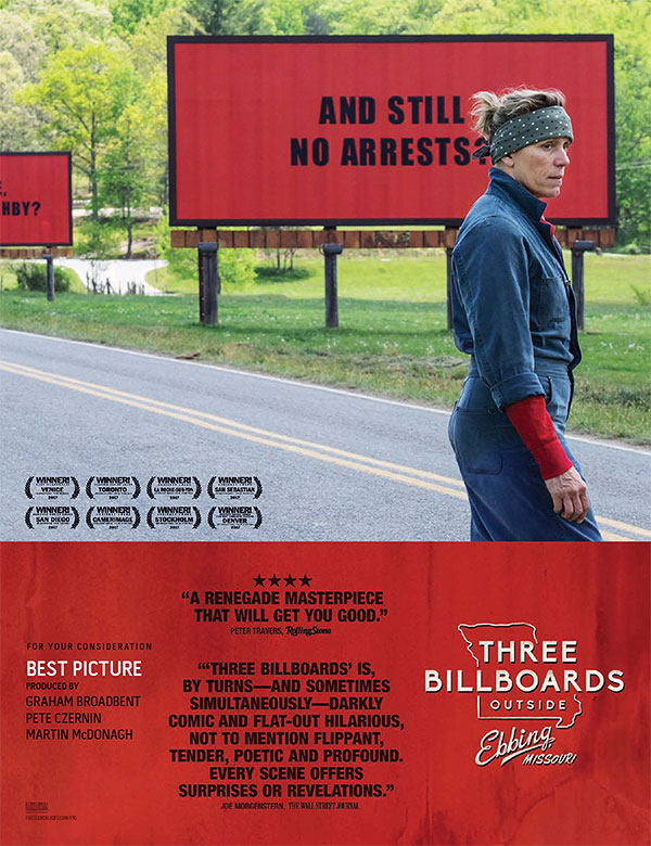 Three Billboards Outside Ebbing, Missouri