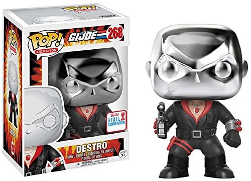 Funko POP! G.I. Joe #268 DESTRO Fall 2017 Convention Exclusive