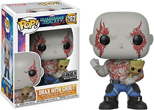 Funko Pop Guardians of the Galaxy Vol. 2 - Drax with Baby Groot (FYE Exclusive)