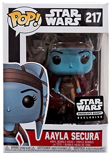 Funko Pop Star Wars Aayla Secura Exclusive Vinyl Bobblehead Figure 217