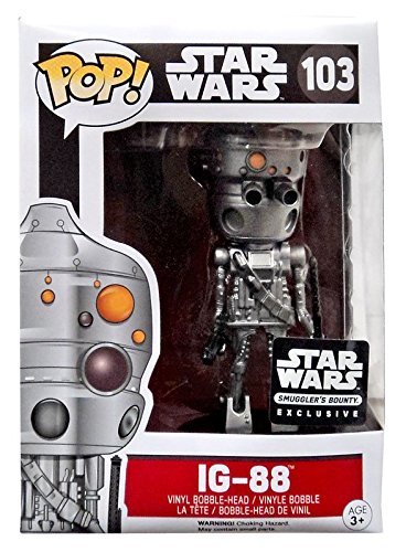 Funko POP Star Wars: IG-88 Action Figure Exclusive Smuggler's Bounty