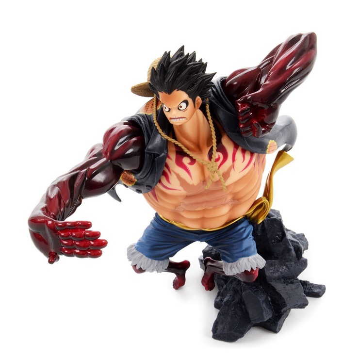 One Piece Monkey D Luffy Figure, SCultures Big Zoukeio Special, Gear Fourth Special Color Version