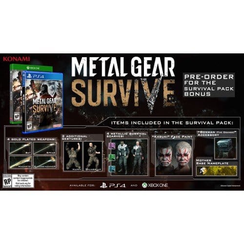 Metal Gear Survive - Xbox One