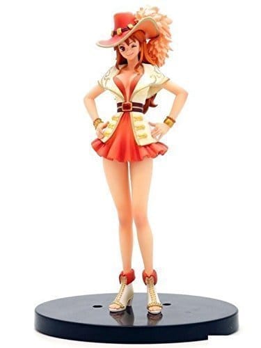 Banpresto One Piece 6-Inch 15th Anniversary Edition Nami DXF Sculpture, The Grandline Lady Volume 1